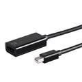Monoprice Mini DisplayPort 1.2a to 4K at 60Hz HDMI Active UHD Adapter_ Black 24269